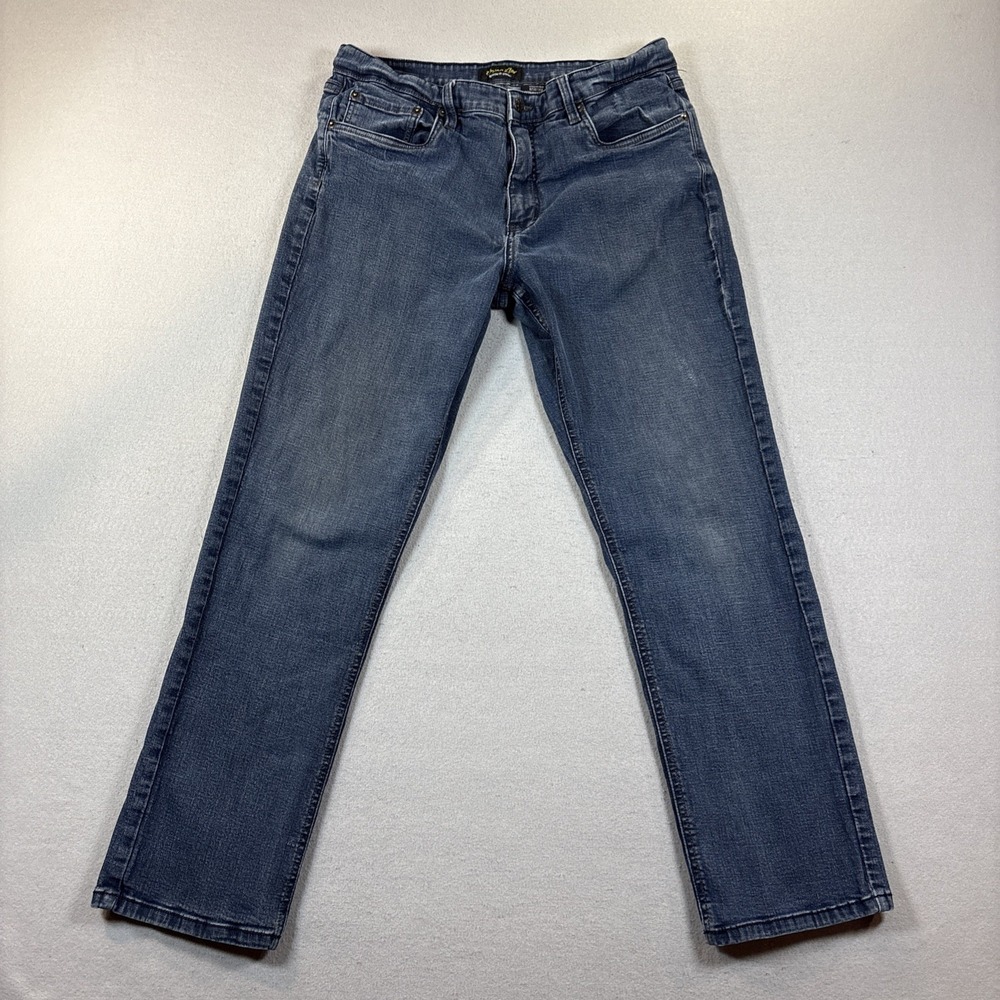 URBAN STAR Stretch Jeans‎ Men 36x32 Relaxed Fit Straight Leg Pockets Medium Wash